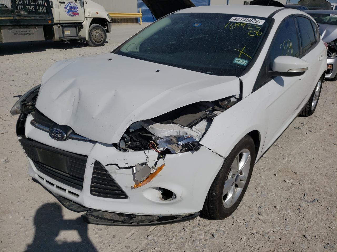 Photo 2 from auction – 2013 FORD FOCUS SE with VIN 1FADP3K23DL169923