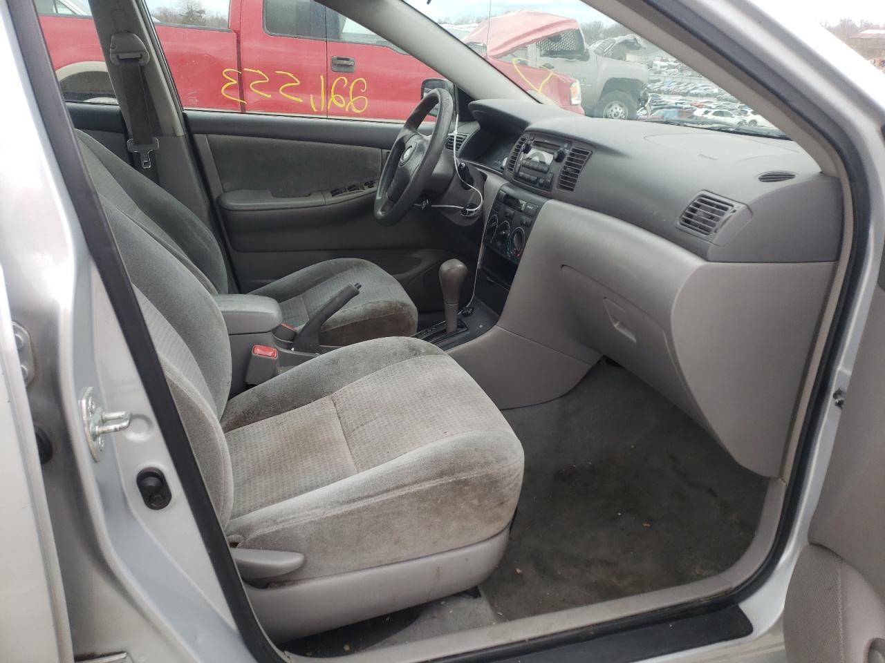 Photo 5 from auction – 2008 TOYOTA COROLLA CE with VIN 2T1BR32EX8C904643