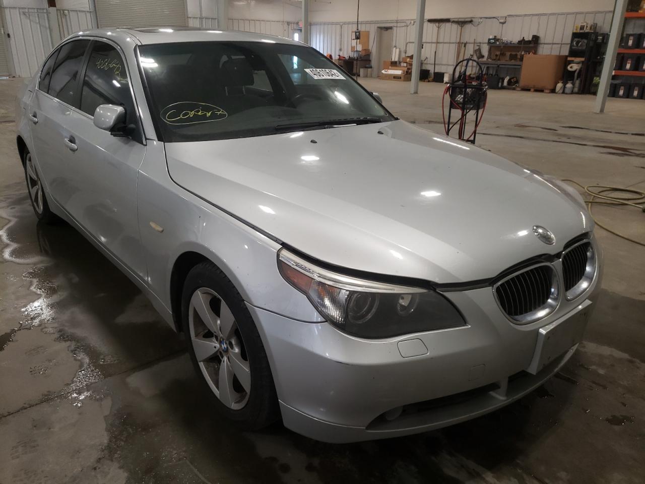 BMW 530 XI 2007 with VIN WBANF73537CU28171 - Photo from auction
