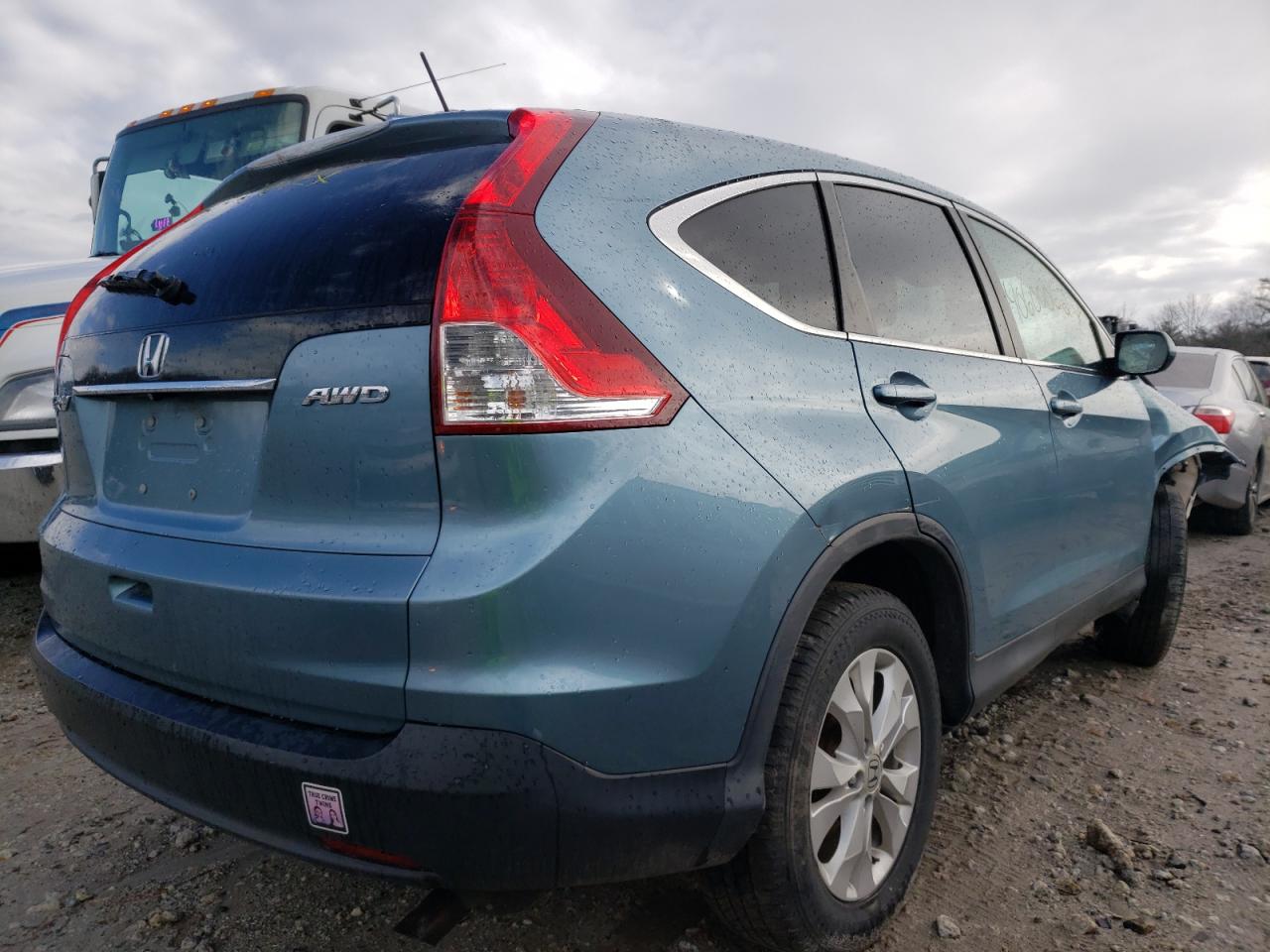 Photo 4 from auction – 2014 HONDA CR-V EX with VIN 2HKRM4H55EH690437