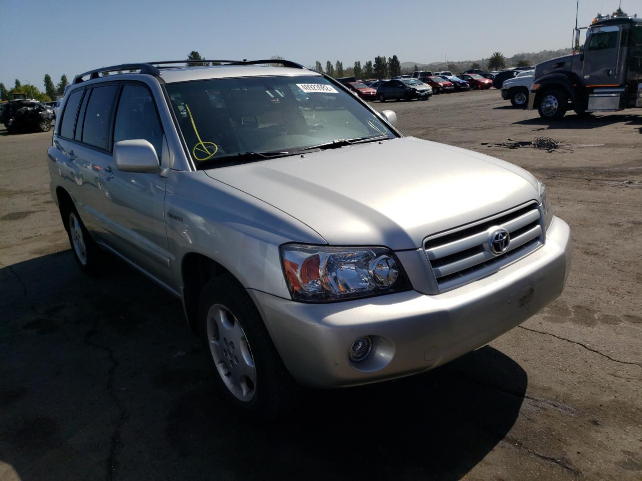 TOYOTA HIGHLANDER 2006 with VIN JTEEP21A360150726 - Photo from auction