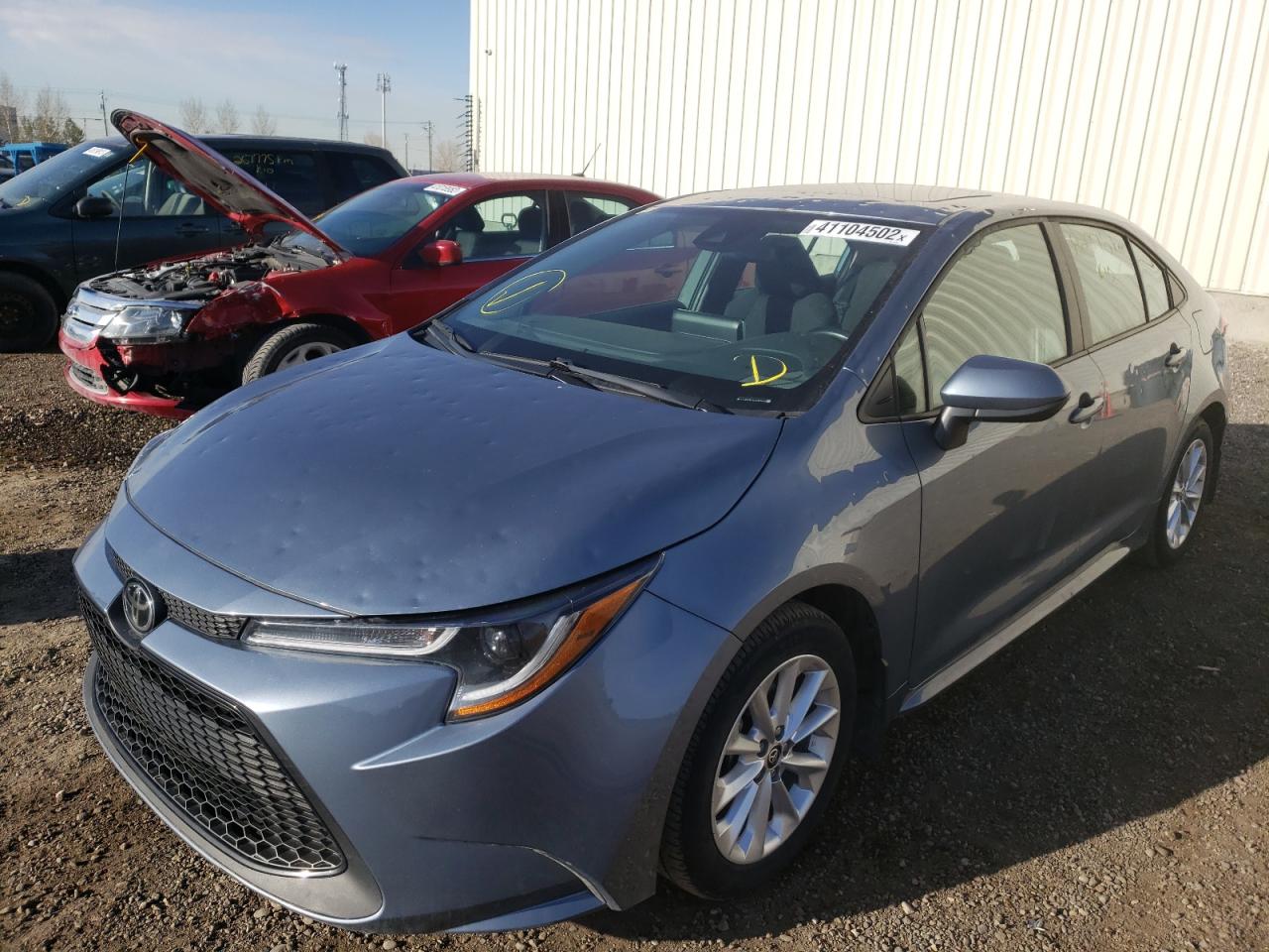 Photo 2 from auction – 2020 TOYOTA COROLLA LE with VIN 5YFBPRBE9LP093029