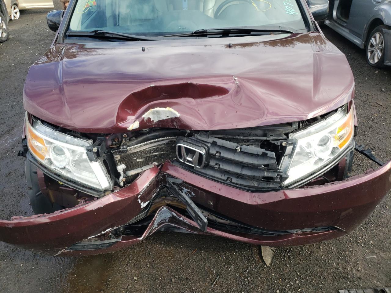 Photo 9 from auction – 2013 HONDA ODYSSEY EX with VIN 5FNRL5H65DB026492