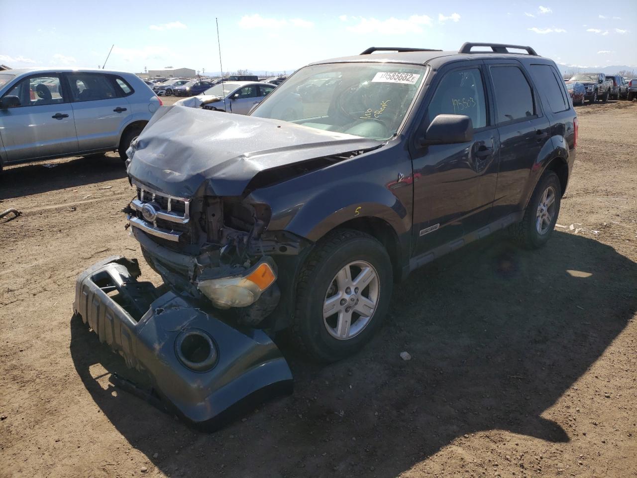 Photo 2 from auction – 2008 FORD ESCAPE HEV with VIN 1FMCU59H18KE45804