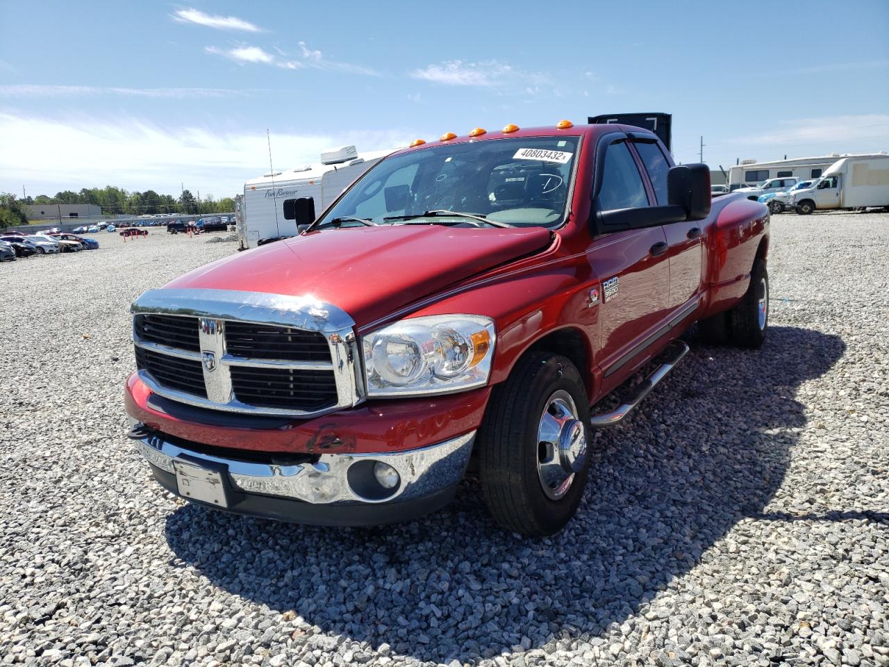 Photo 2 from auction – 2007 DODGE RAM 3500 S with VIN 3D7ML48C37G728356