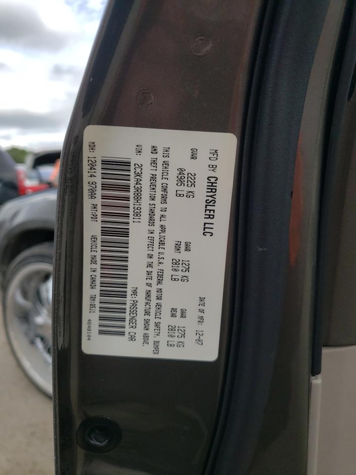 Photo 10 from auction – 2008 CHRYSLER 300 LX with VIN 2C3KA43R88H193811