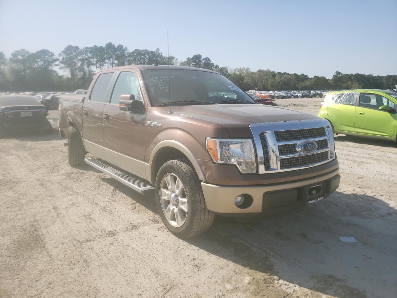 FORD F150 SUPER 2012 with VIN 1FTFW1CF4CFC75855 - Photo from auction