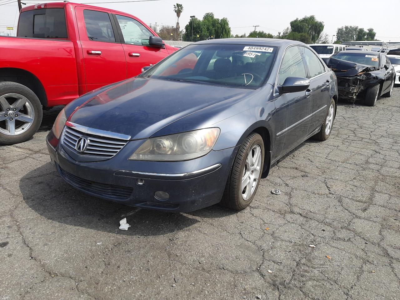 Photo 2 from auction – 2008 ACURA RL with VIN JH4KB16618C001686