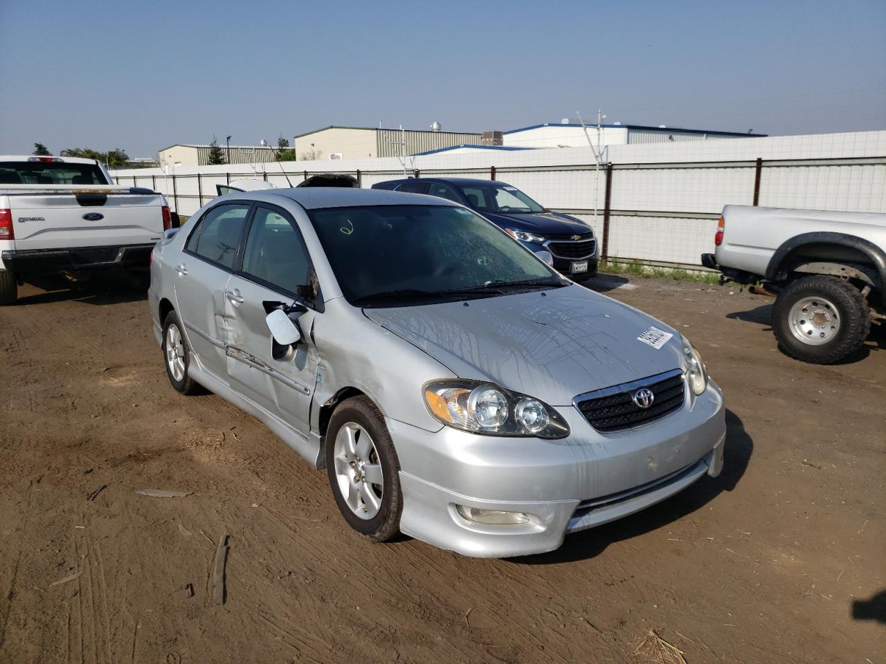 TOYOTA COROLLA CE 2008 with VIN 1NXBR32E58Z955188 - Photo from auction