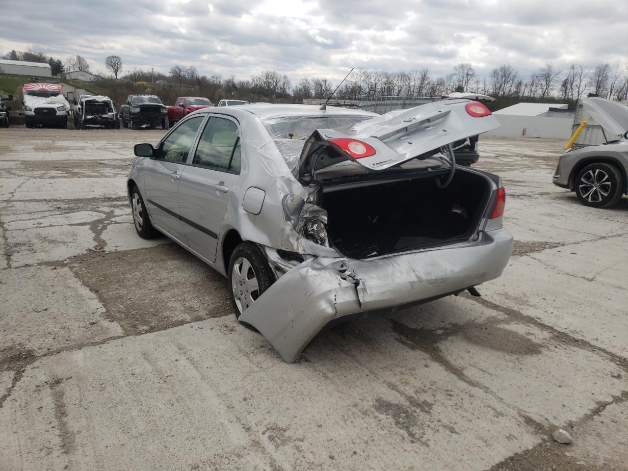 Photo 3 from auction – 2008 TOYOTA COROLLA CE with VIN 2T1BR32EX8C904643