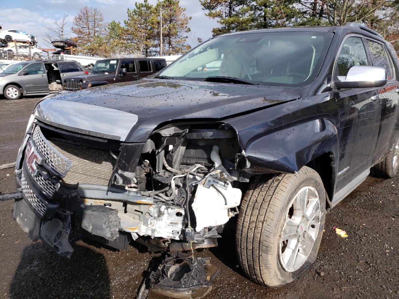 Photo 9 from auction – 2014 GMC TERRAIN SL with VIN 2GKFLYE37E6112753