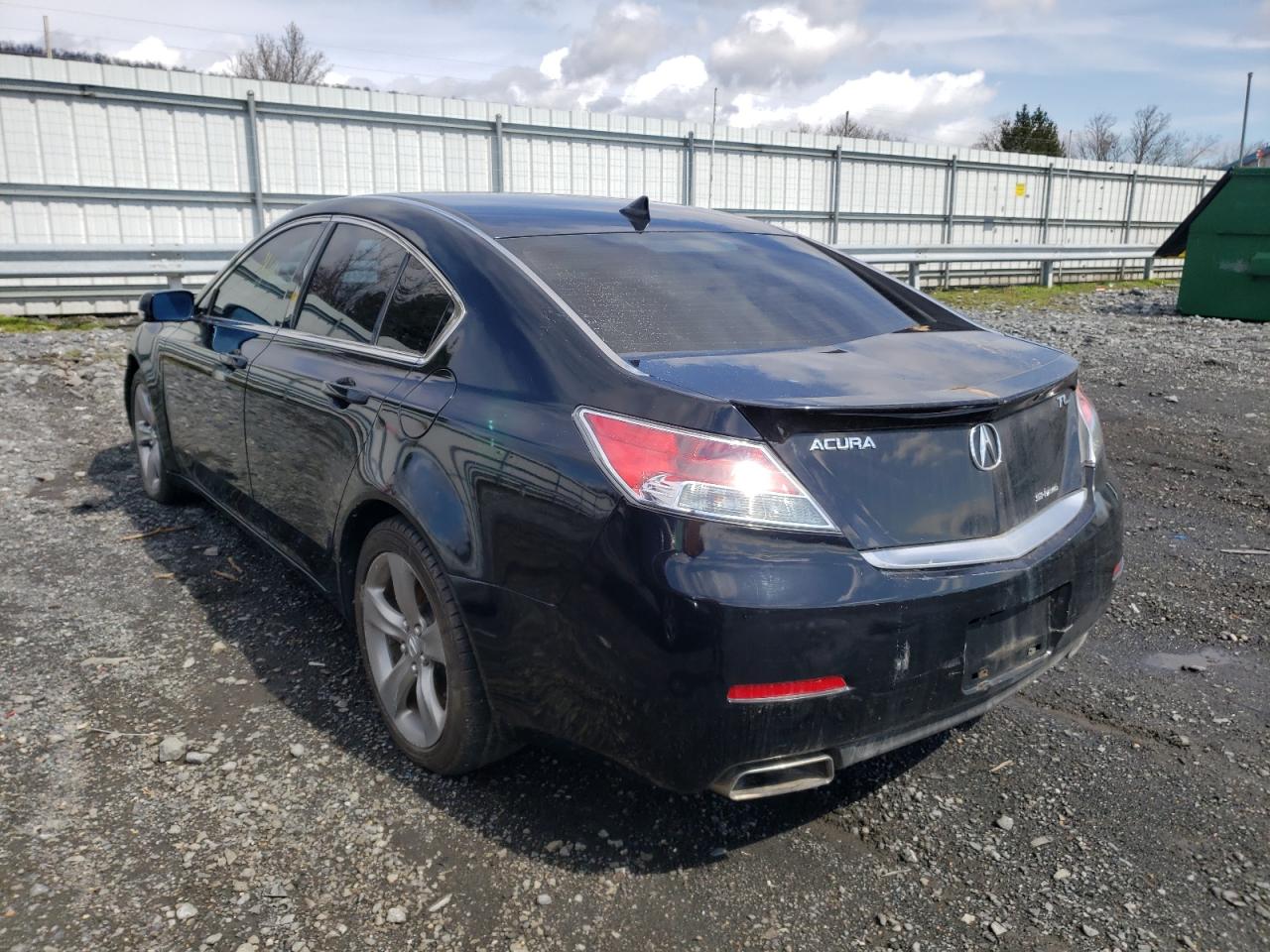 Photo 3 from auction – 2012 ACURA TL with VIN 19UUA9F57CA008859