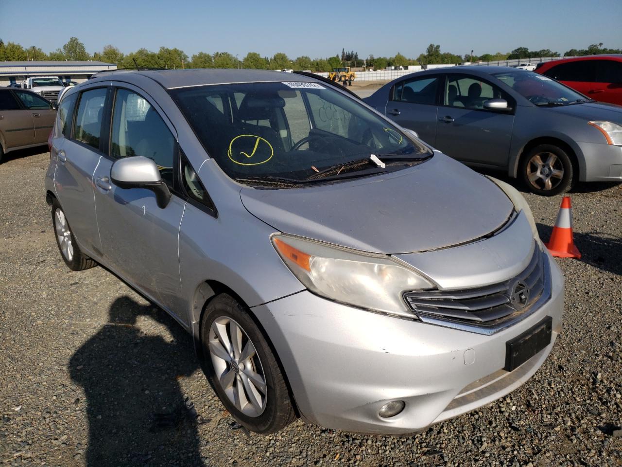 NISSAN VERSA NOTE 2014 with VIN 3N1CE2CP8EL353649 - Photo from auction