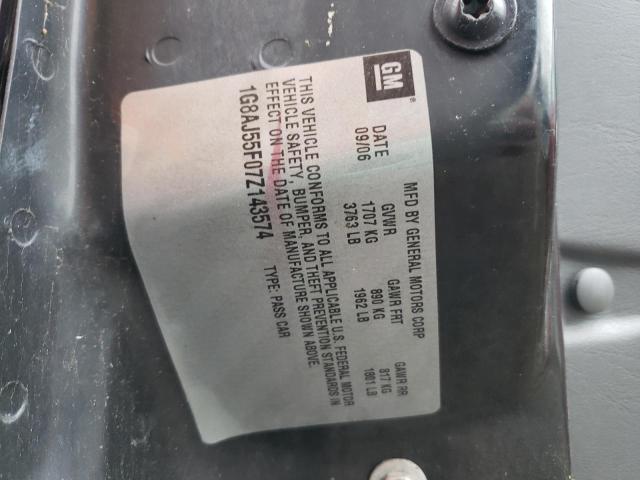 Photo 10 from auction – 2007 SATURN ION LEVEL with VIN 1G8AJ55F07Z143574