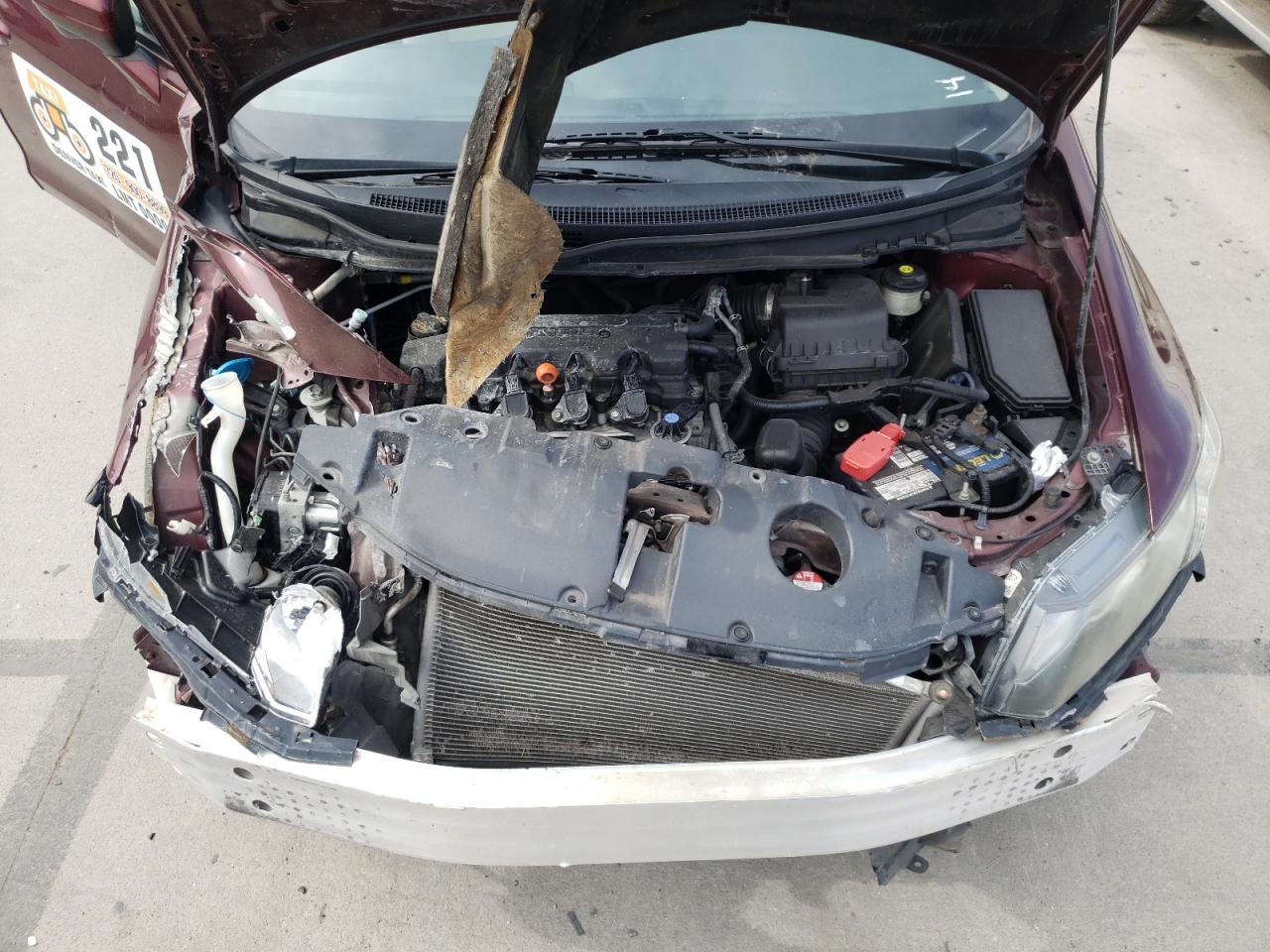Photo 7 from auction – 2014 HONDA CIVIC EX with VIN 19XFB2F84EE034311