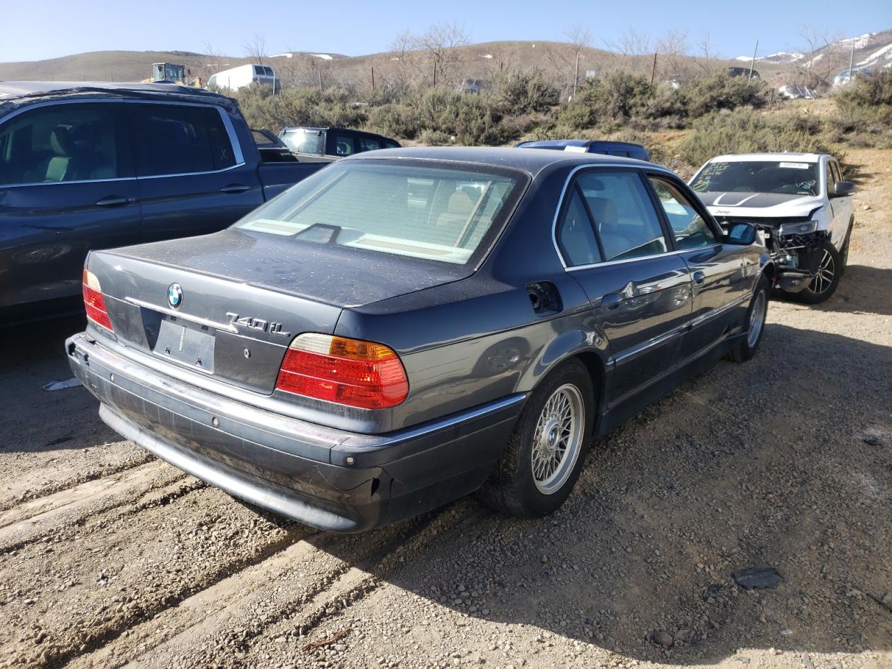 Photo 4 from auction – 1999 BMW 740 IL with VIN WBAGH8335XDP04237