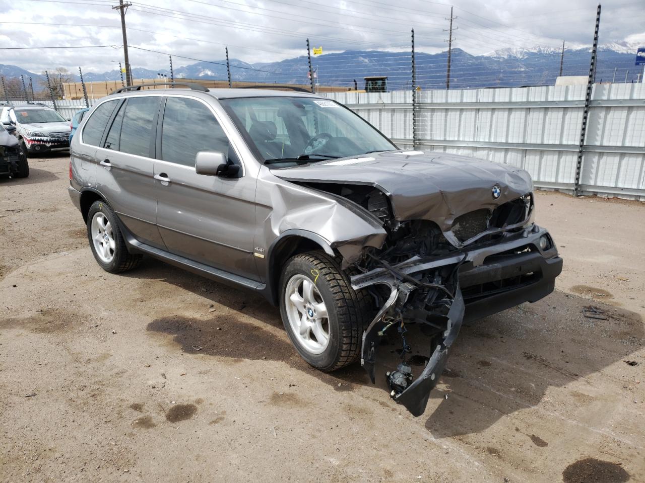 BMW X5 4.4I 2006 with VIN 5UXFB53536LV20725 - Photo from auction