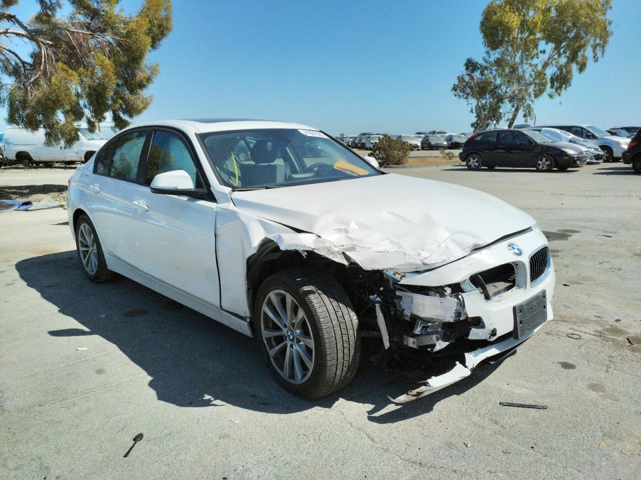 BMW 320 I 2016 with VIN WBA8E1G55GNT34661 - Photo from auction