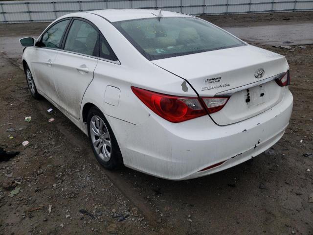 Photo 3 from auction – 2012 HYUNDAI SONATA GLS with VIN 5NPEB4AC6CH352166