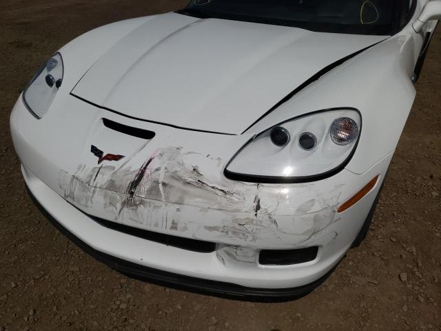 Photo 9 from auction – 2011 CHEVROLET CORVETTE G with VIN 1G1YW2DW6B5105832