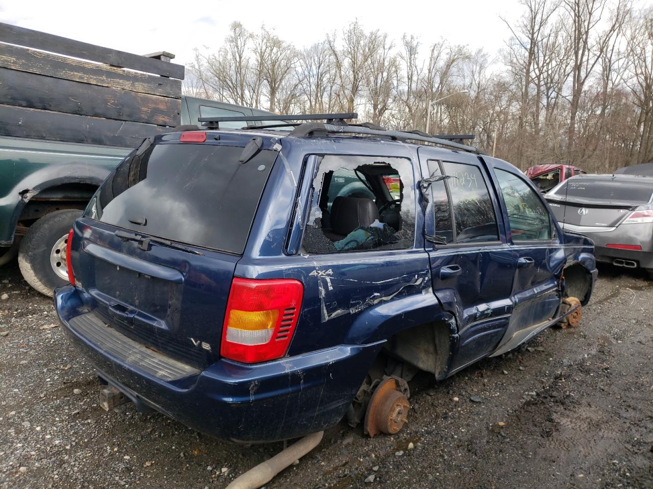Photo 4 from auction – 2000 JEEP GRAND CHER with VIN 1J4GW58N3YC378487