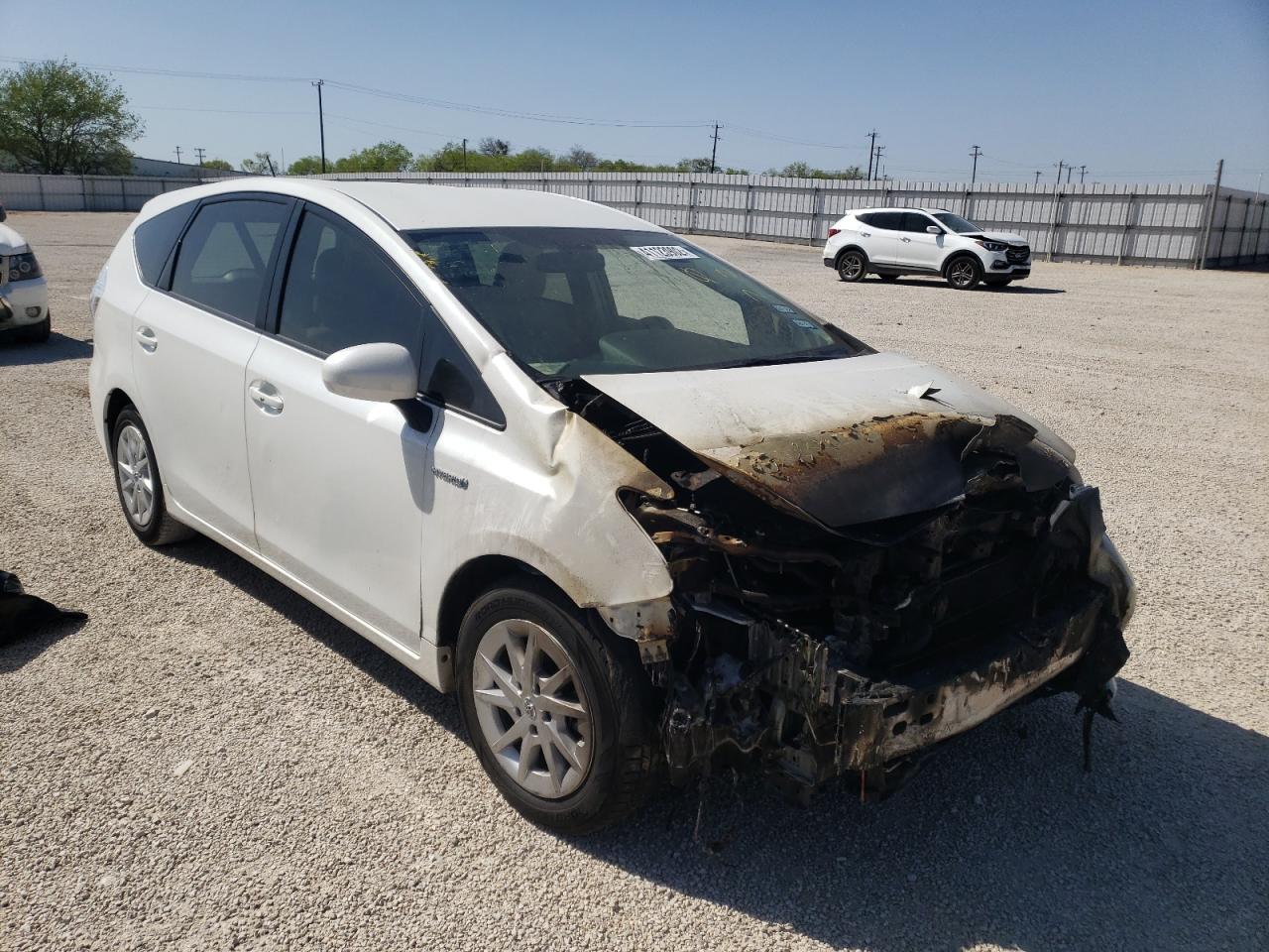 TOYOTA PRIUS V 2012 with VIN JTDZN3EU1C3107941 - Photo from auction