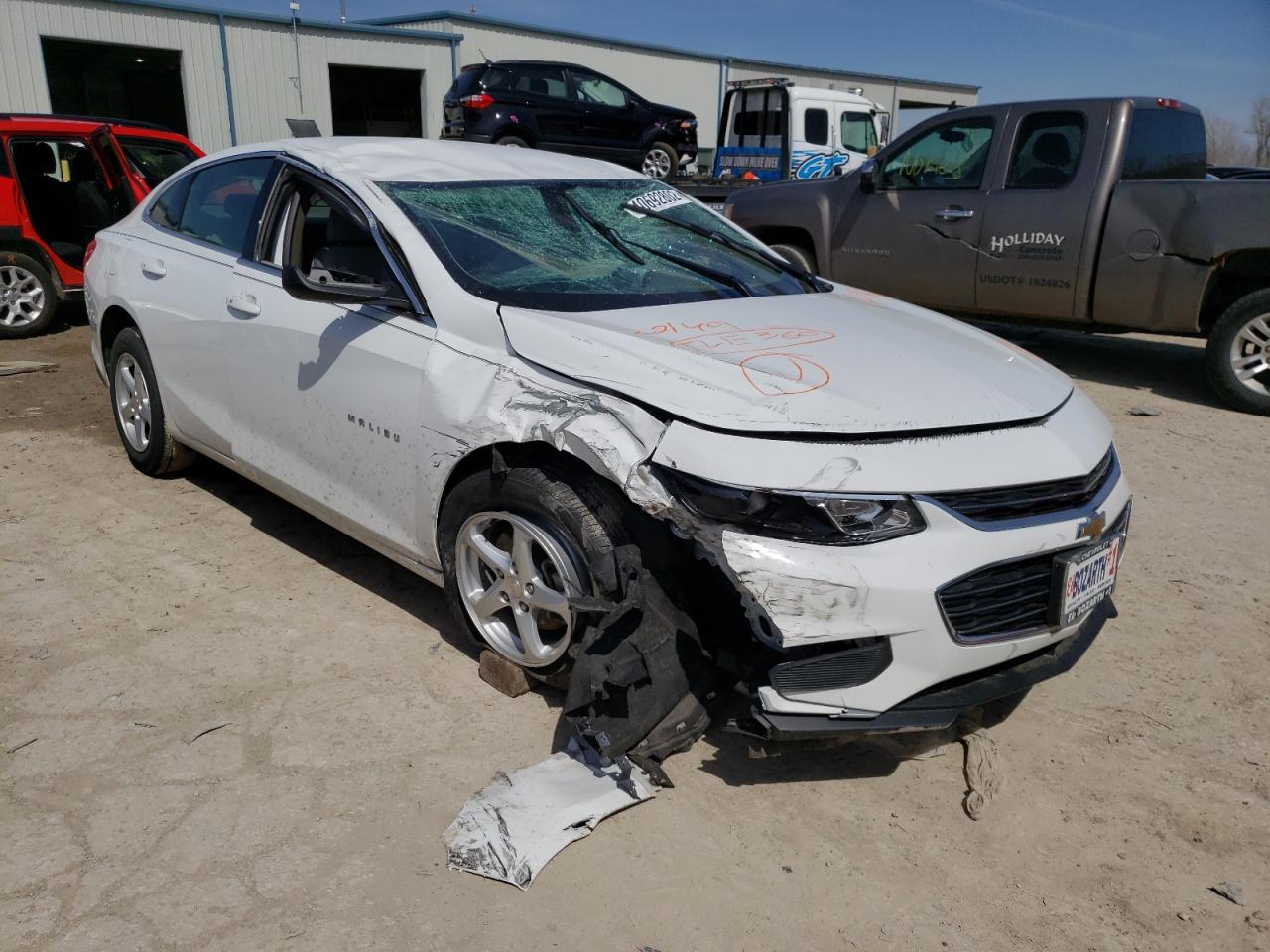 Photo 1 from auction – 2017 CHEVROLET MALIBU LS with VIN 1G1ZB5ST4HF221401