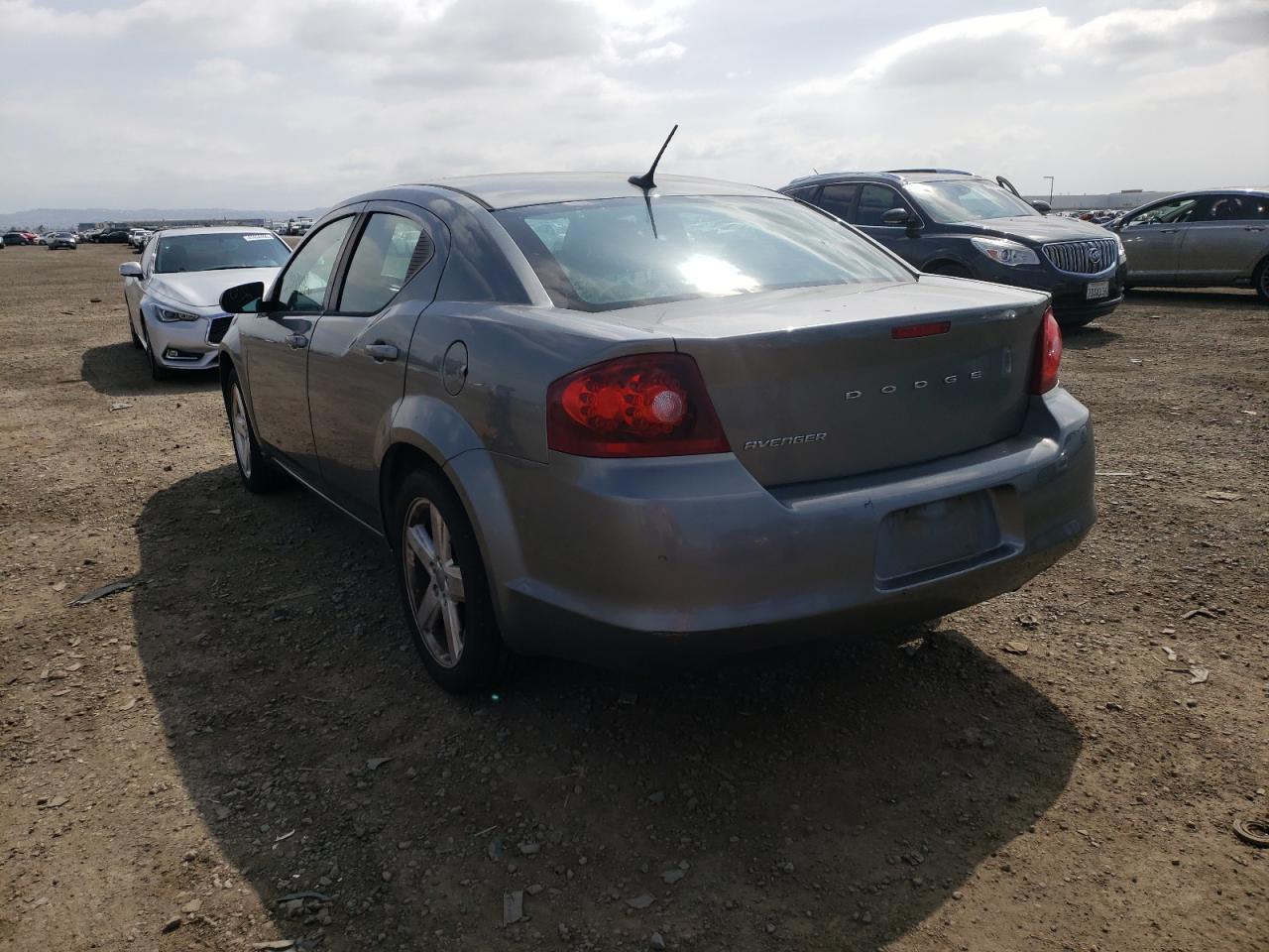 Photo 3 from auction – 2013 DODGE AVENGER SE with VIN 1C3CDZAB3DN537304