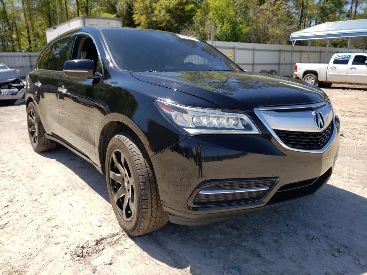 ACURA MDX 2014 with VIN 5FRYD4H27EB024890 - Photo from auction