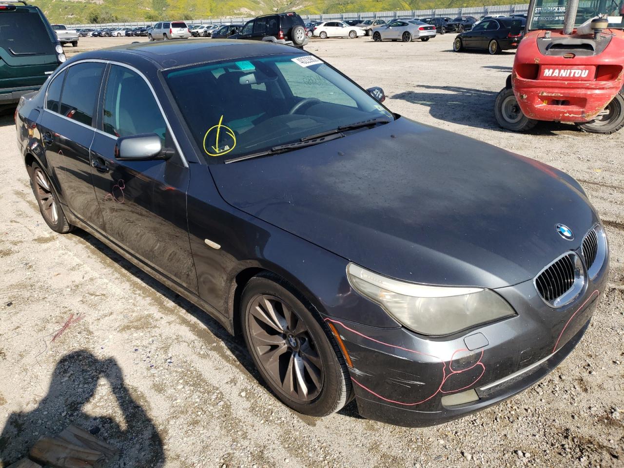 BMW 535 I 2009 with VIN WBANW13509CK93439 - Photo from auction