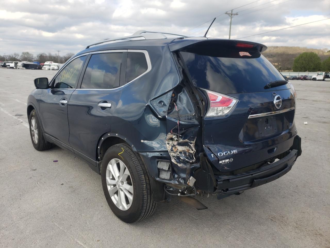 Photo 3 from auction – 2015 NISSAN ROGUE S with VIN 5N1AT2ML2FC827836