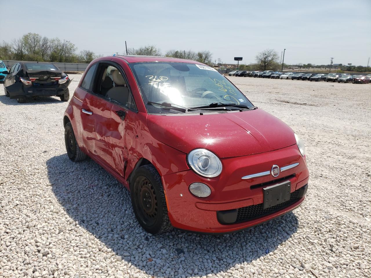 FIAT 500 POP 2013 with VIN 3C3CFFAR9DT665035 - Photo from auction