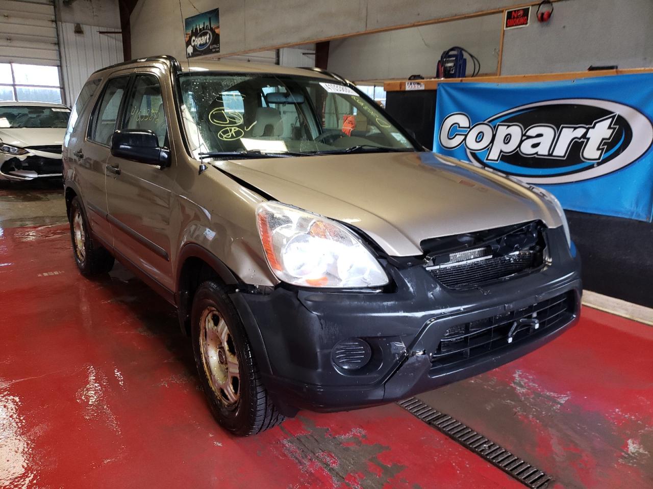 HONDA CR-V LX 2006 with VIN SHSRD78596U435297 - Photo from auction
