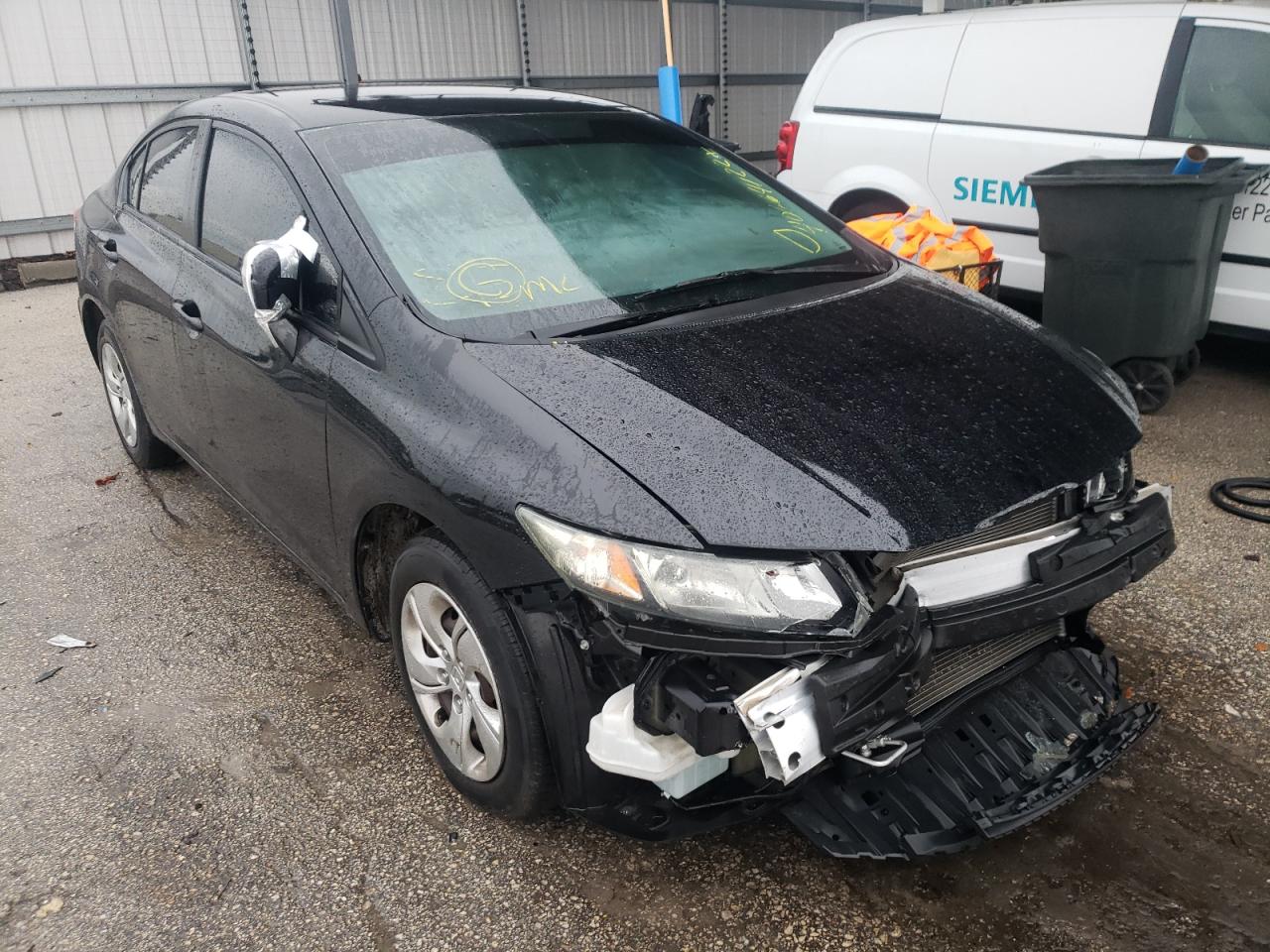 Photo 1 from auction – 2014 HONDA CIVIC LX with VIN 19XFB2F59EE018840