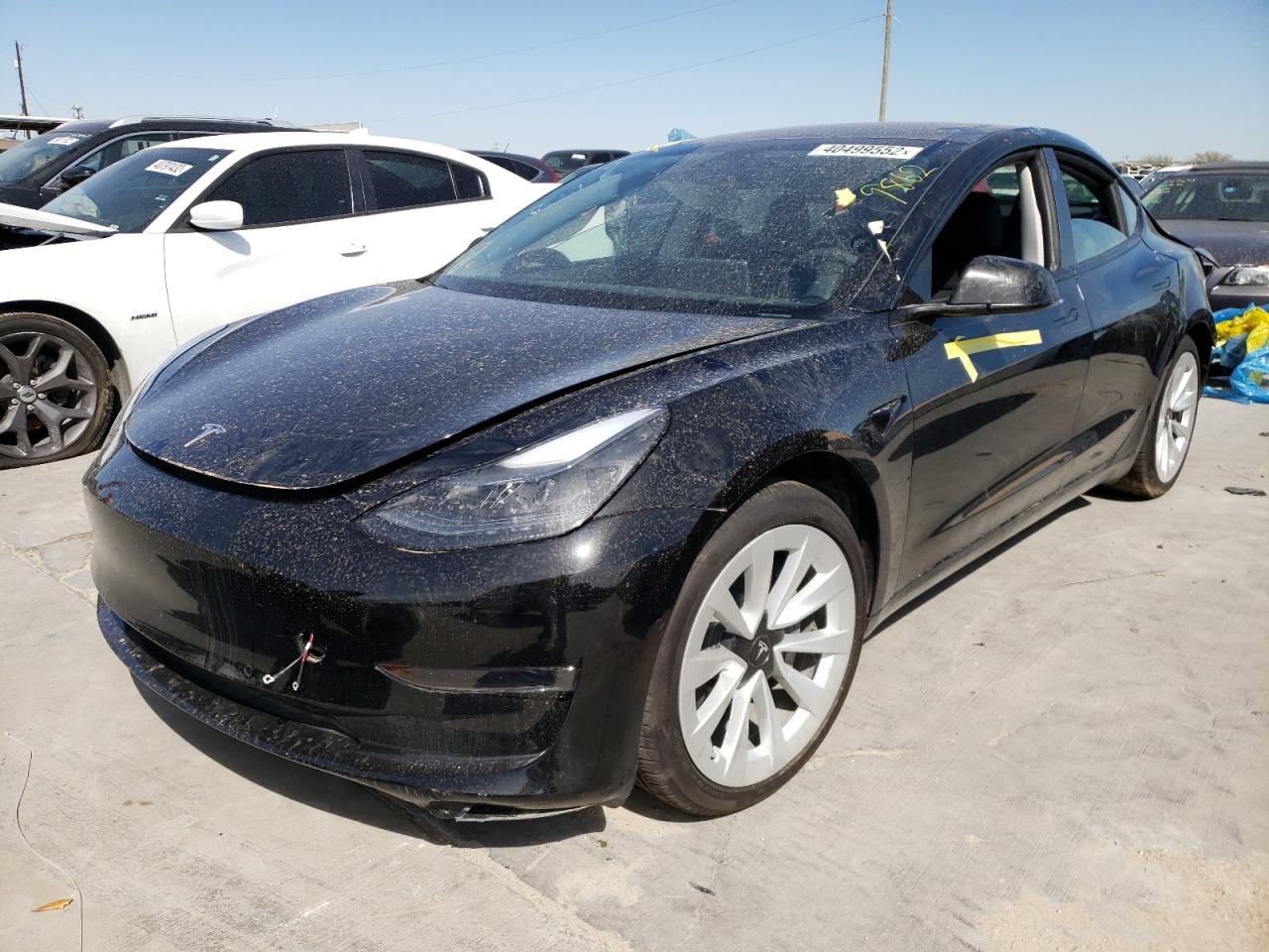 Photo 2 from auction – 2021 TESLA MODEL 3 with VIN 5YJ3E1EAXMF918576