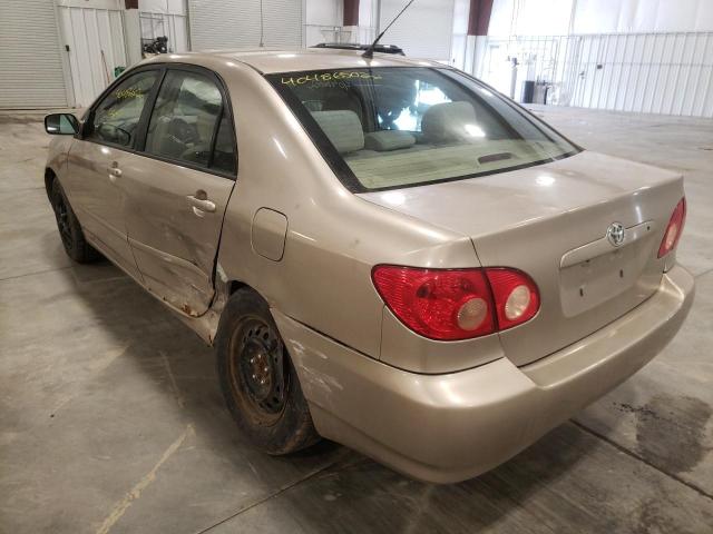 Photo 3 from auction – 2005 TOYOTA COROLLA CE with VIN 1NXBR30E55Z380489