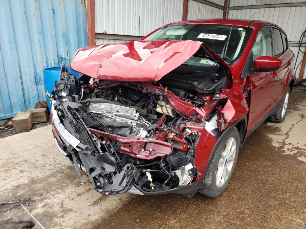 Photo 9 from auction – 2017 FORD ESCAPE SE with VIN 1FMCU9GD4HUE00061