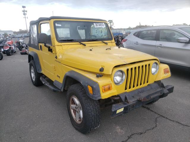 JEEP WRANGLER / 2000 with VIN 1J4FA29P3YP747687 - Photo from auction