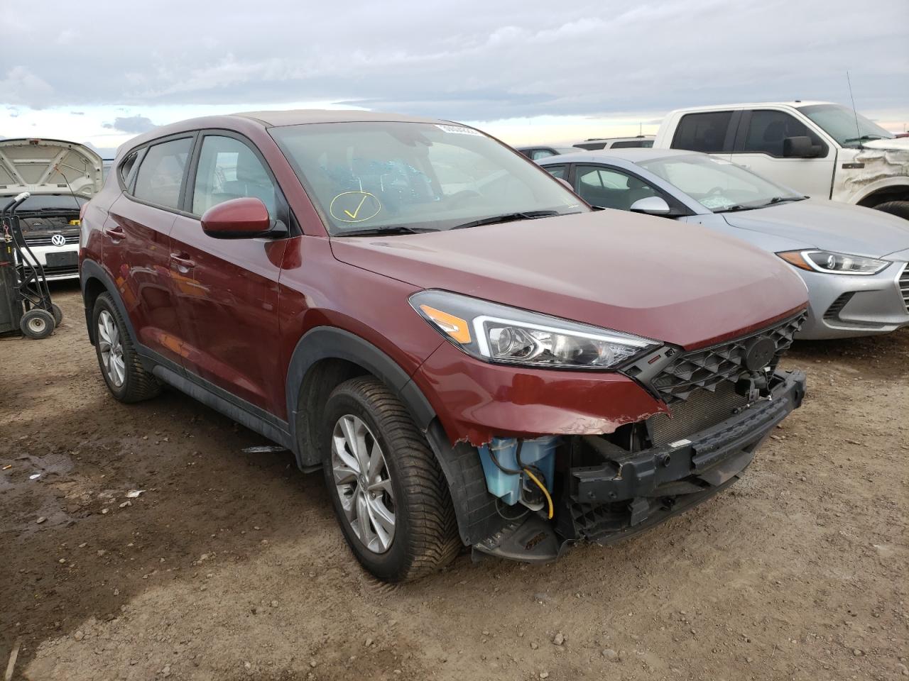 HYUNDAI TUCSON SE 2020 with VIN KM8J2CA43LU237480 - Photo from auction