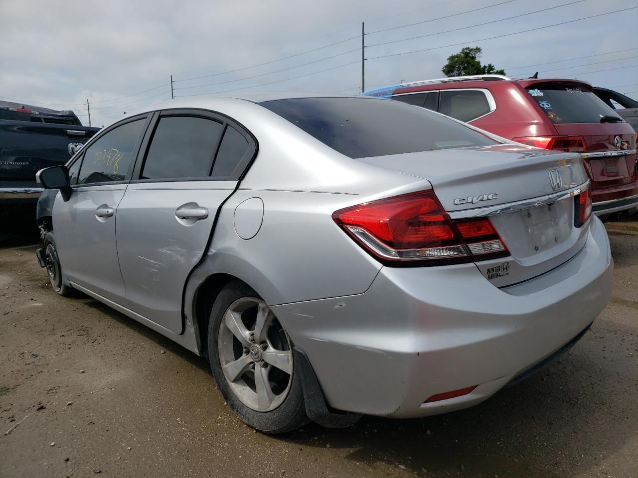 Photo 3 from auction – 2014 HONDA CIVIC with VIN 19XFB2F52EE026729