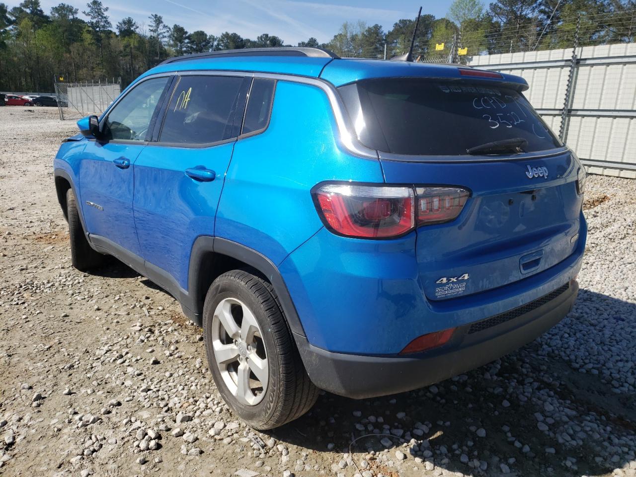 Photo 3 from auction – 2017 JEEP COMPASS LA with VIN 3C4NJDBB4HT627758