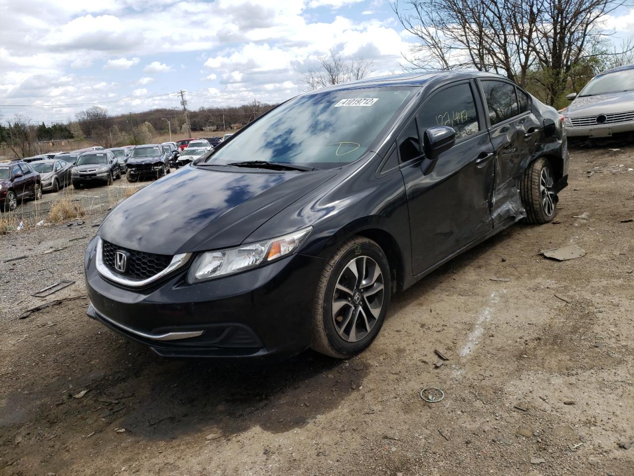 Photo 2 from auction – 2015 HONDA CIVIC EX with VIN 19XFB2F8XFE273640
