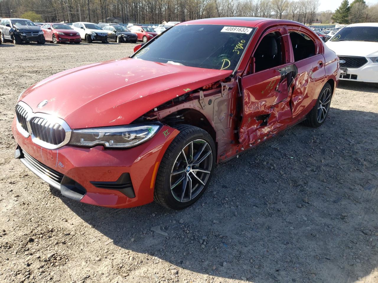 Photo 2 from auction – 2020 BMW 330XI with VIN WBA5R7C01LFH76087