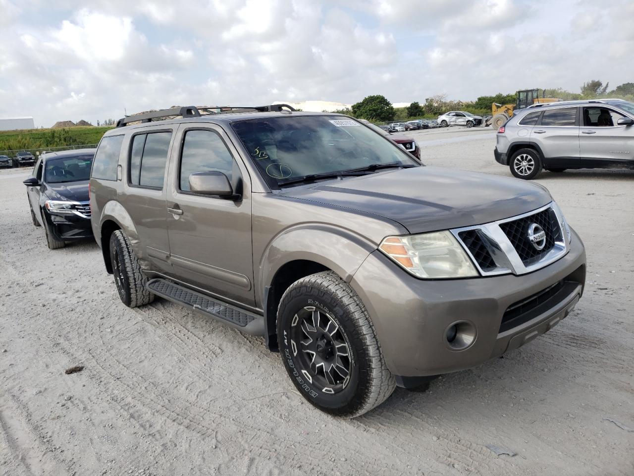 NISSAN PATHFINDER 2008 with VIN 5N1AR18B68C634263 - Photo from auction