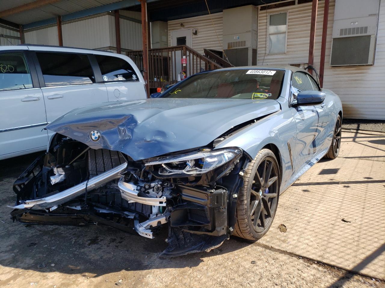 Photo 2 from auction – 2022 BMW M850XI with VIN WBAFY4C06NCH91310