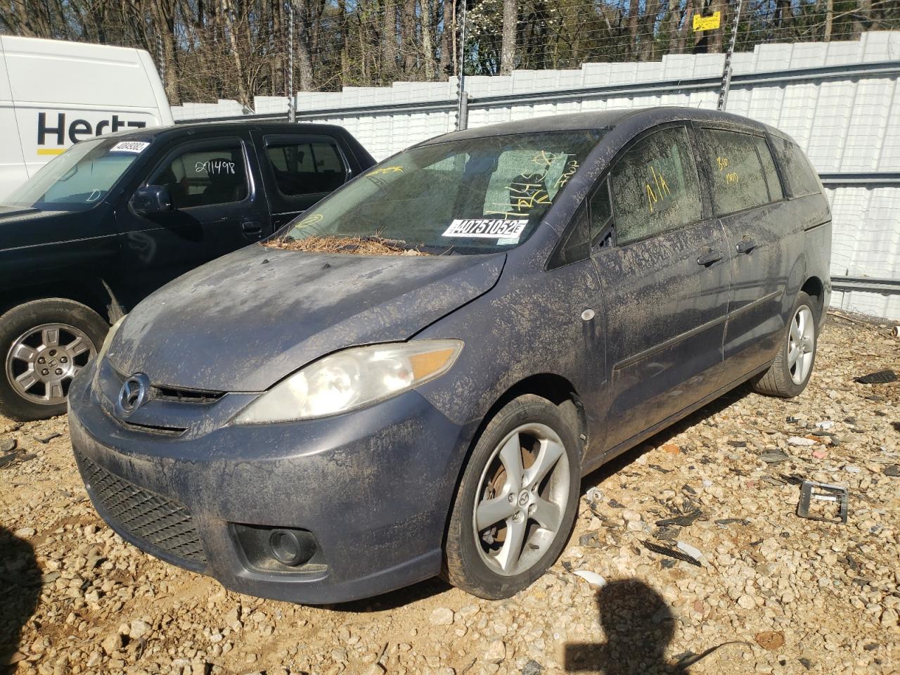 Photo 2 from auction – 2007 MAZDA 5 with VIN JM1CR293870141145