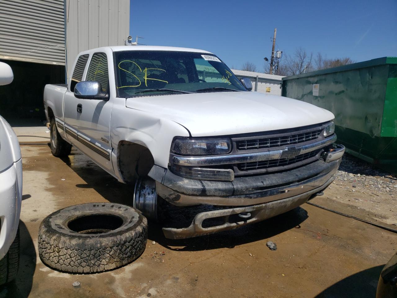 CHEVROLET SILVERADO 2001 with VIN 1GCEK19T91E264602 - Photo from auction