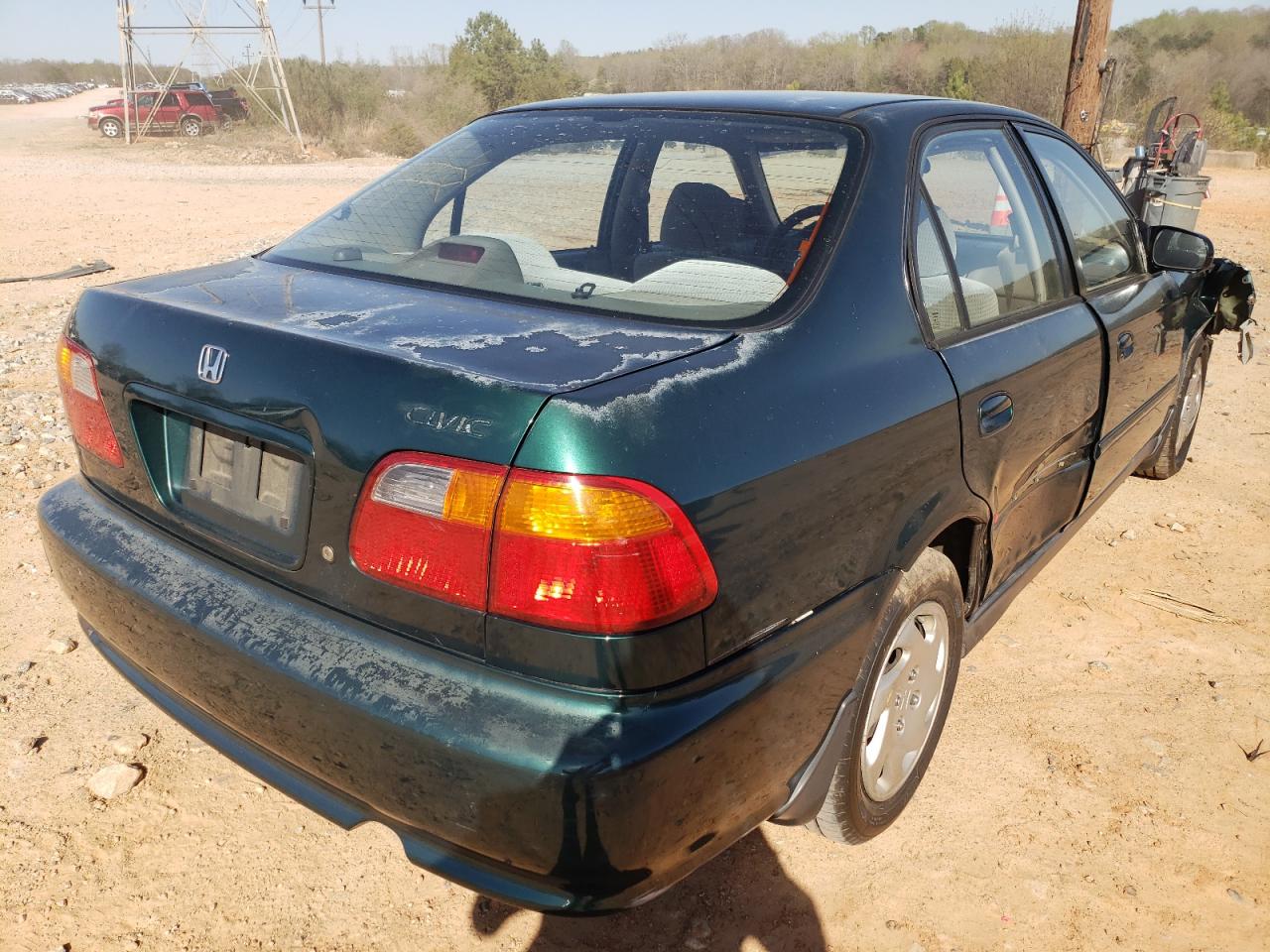 Photo 4 from auction – 2000 HONDA CIVIC BASE with VIN 2HGEJ6617YH527032