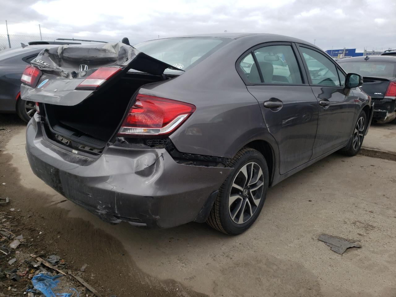 Photo 4 from auction – 2013 HONDA CIVIC EX with VIN 19XFB2F80DE069894
