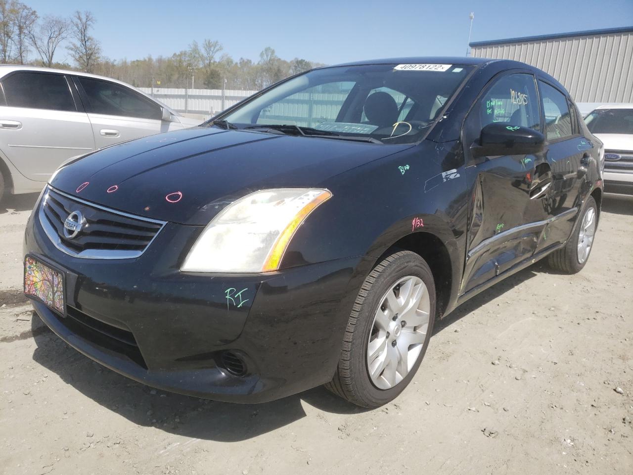Photo 2 from auction – 2012 NISSAN SENTRA 2.0 with VIN 3N1AB6AP0CL632097